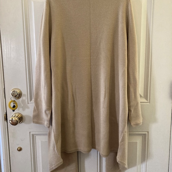 Dialogue UltraMerino Open Shawl Cardigan & Shell Set/Burgundy/Size L/NEW! - Picture 3 of 8